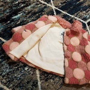 Corky & Co Polka Dot Coat and Hat